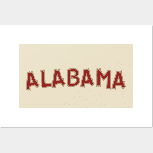 Alabama Wall Art by Ouarchanii